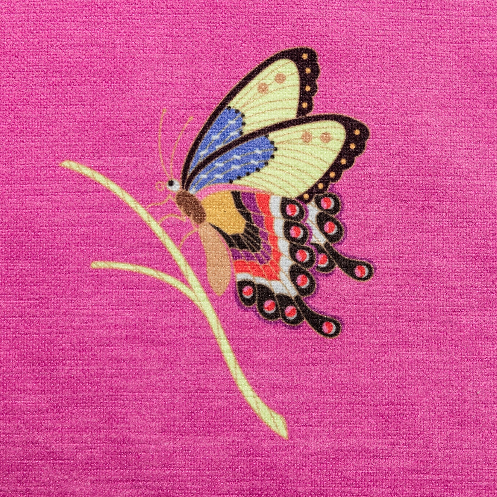 Hanae Mori Goldwork Embroidery Kit - Digital Print Fabric