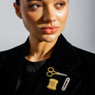 Safety Pin Brooch (8158353588483)