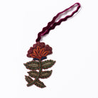 Burgundy Ophelia Flower Hanging Decoration (8158882398467)