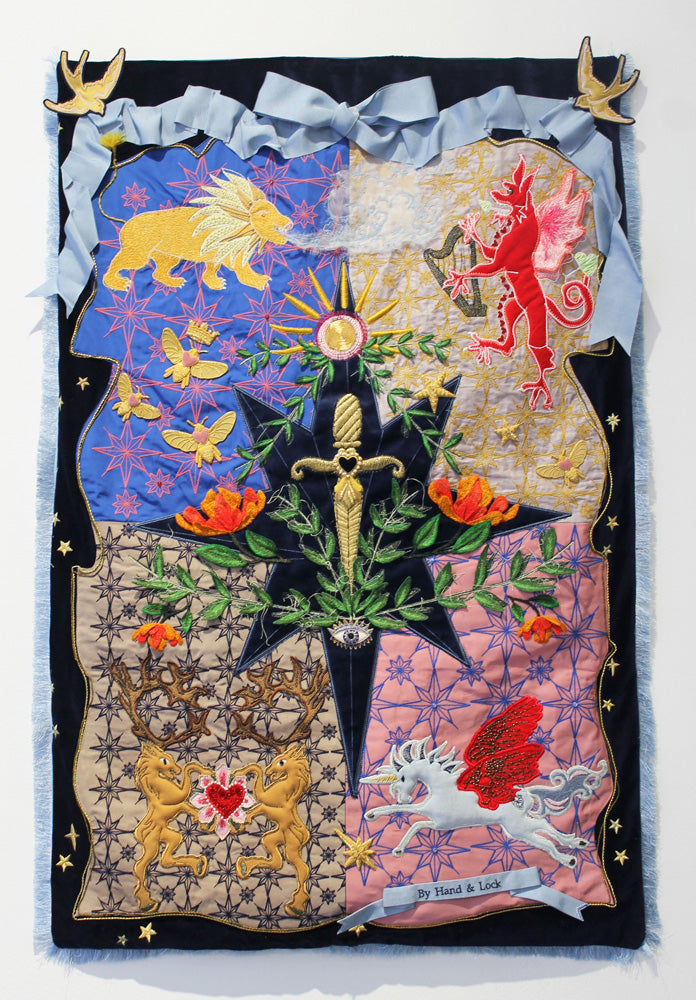 Hand & Lock Prize for Embroidery Exhibition Banner 2023