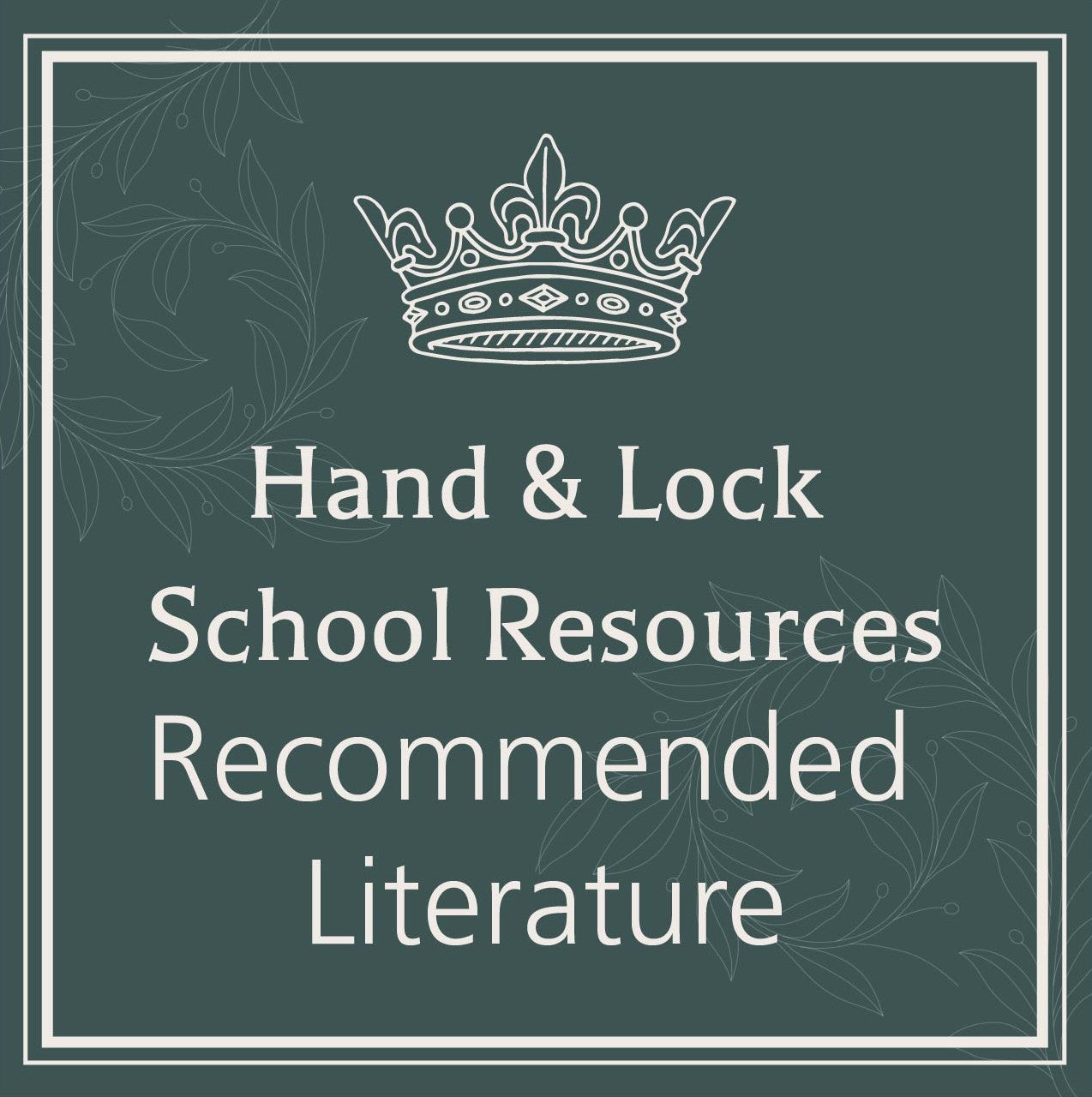 Hand & Lock Resources: Recommended Literature