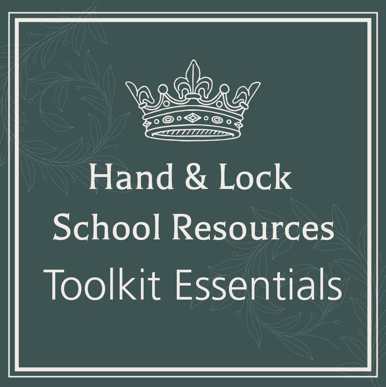 Hand & Lock Resources: Toolkit Essentials - Free Embroidery Resources