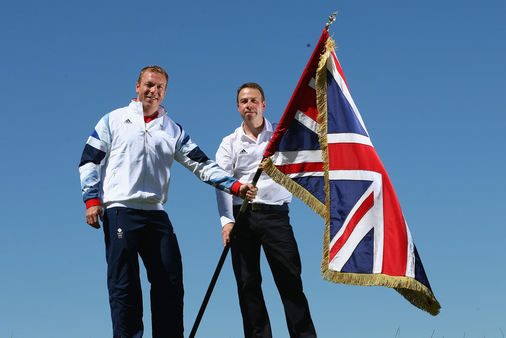 Hand and Lock - Bespoke Flag - Sir Chris Hoy, London Olympics