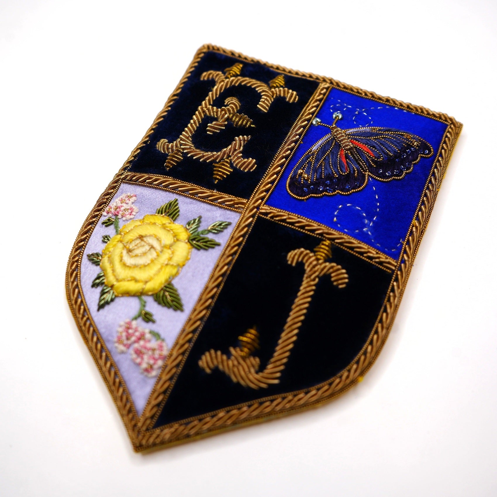 Hand and Lock - Bespoke Hand Embroidered Badges - Elton John 
