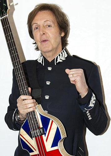 Hand and Lock - Bespoke Hand Embroidery - Sir Paul McCartney, Military Inspired Jacket for the Diamond Jubilee