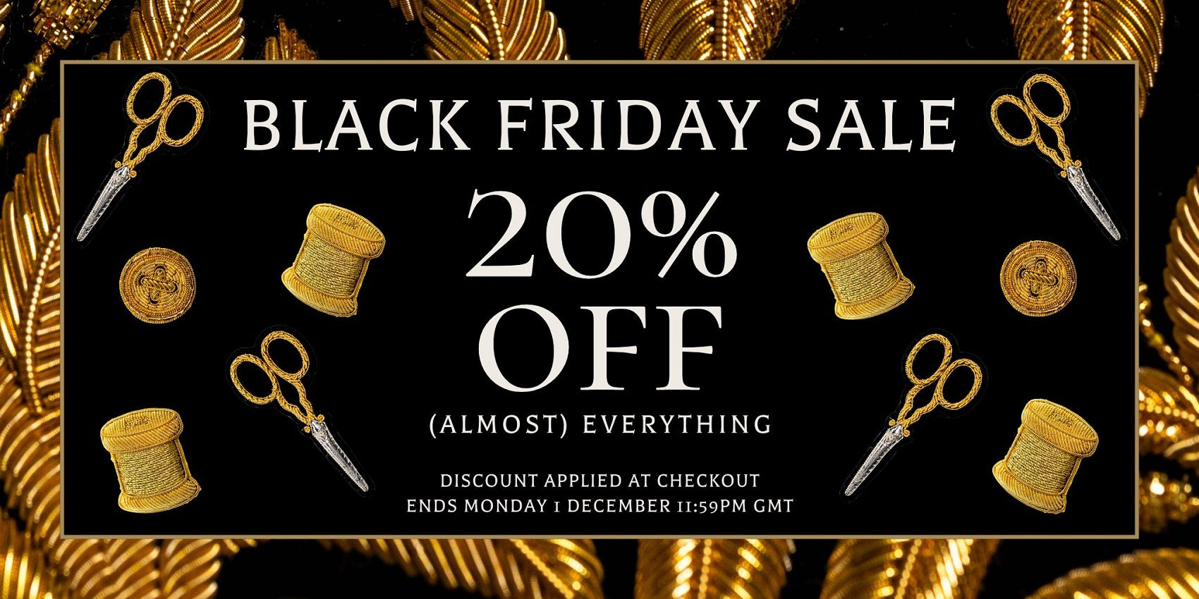 Hand and Lock Black Friday Sale Banner 