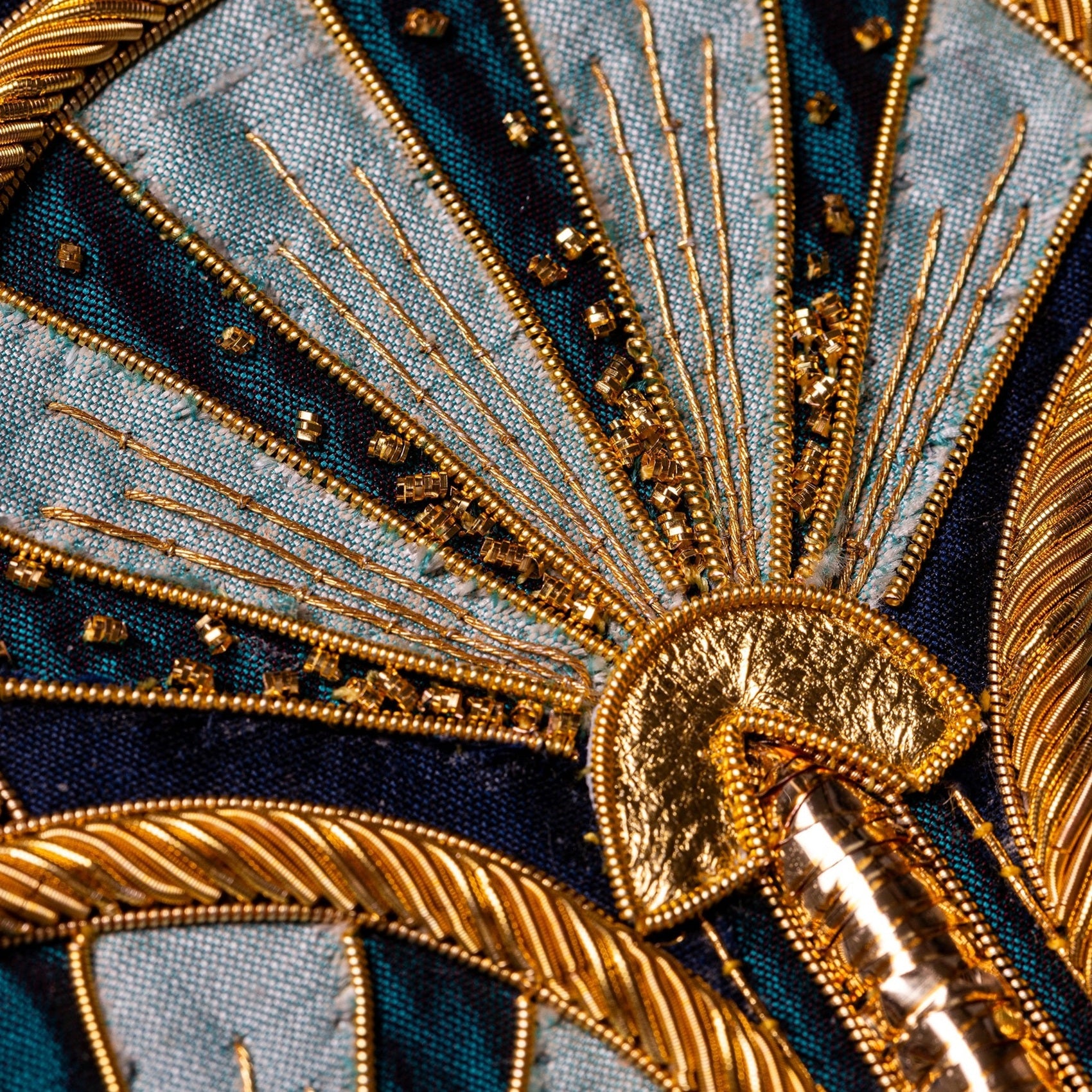 Hand and Lock Embroidery Diploma - Module 1001 Goldwork Embroidery 