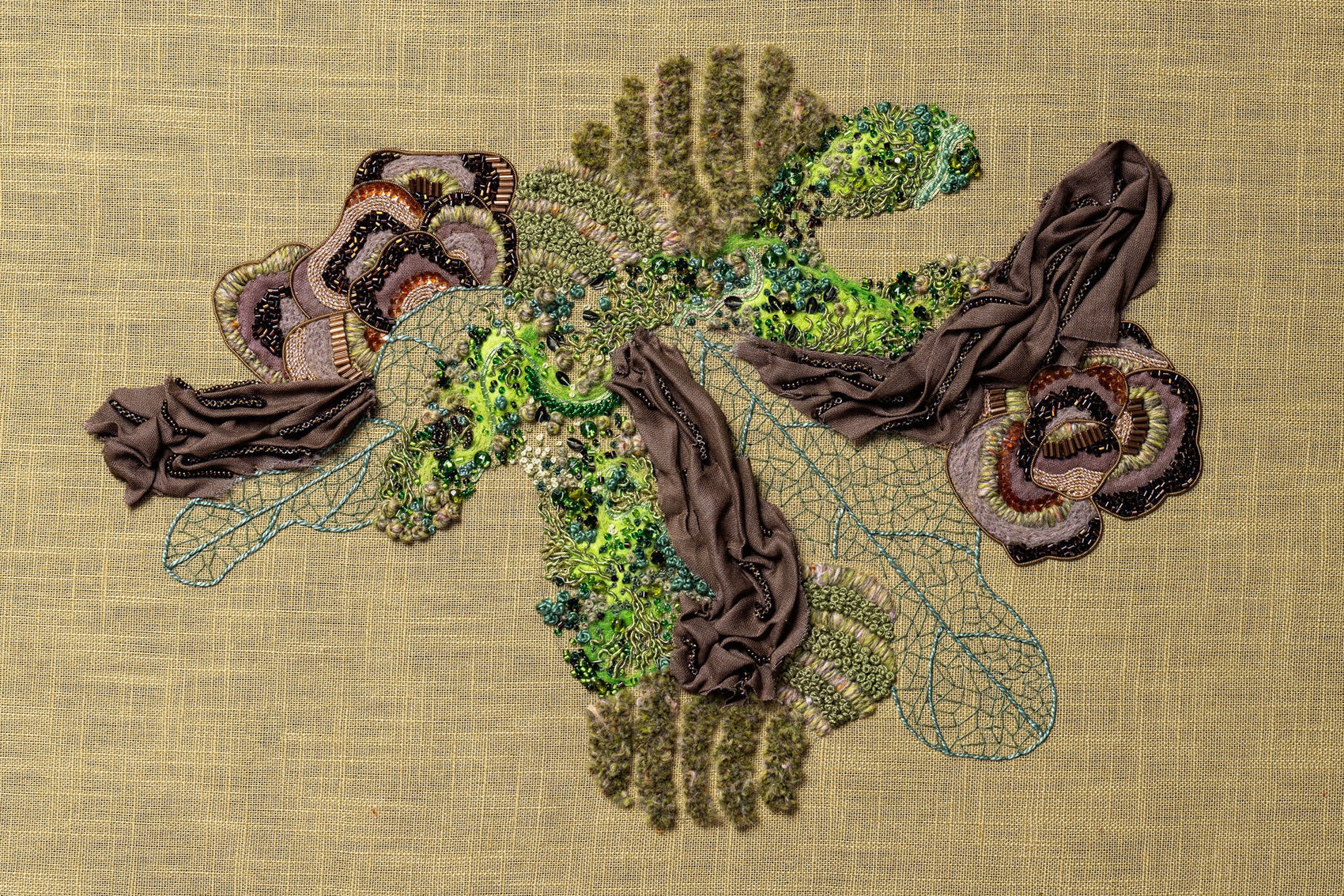 Hand and Lock Embroidery Diploma - Module 1004 Embellishment and Textile Art 