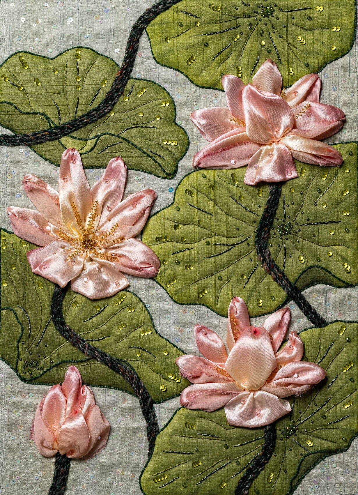 Hand and Lock Embroidery Diploma - Module 1005 Embroidery for Luxury Interiors 