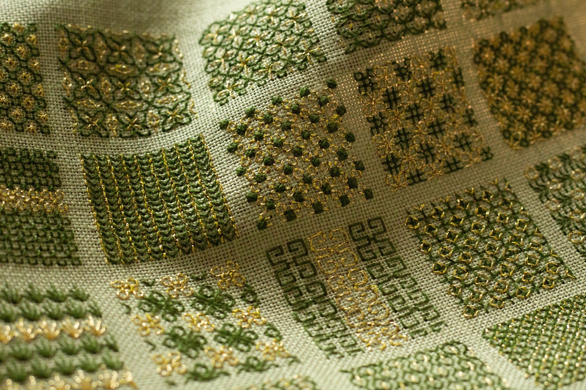 Hand and Lock School Hand Embroidery Course - Blackwork 