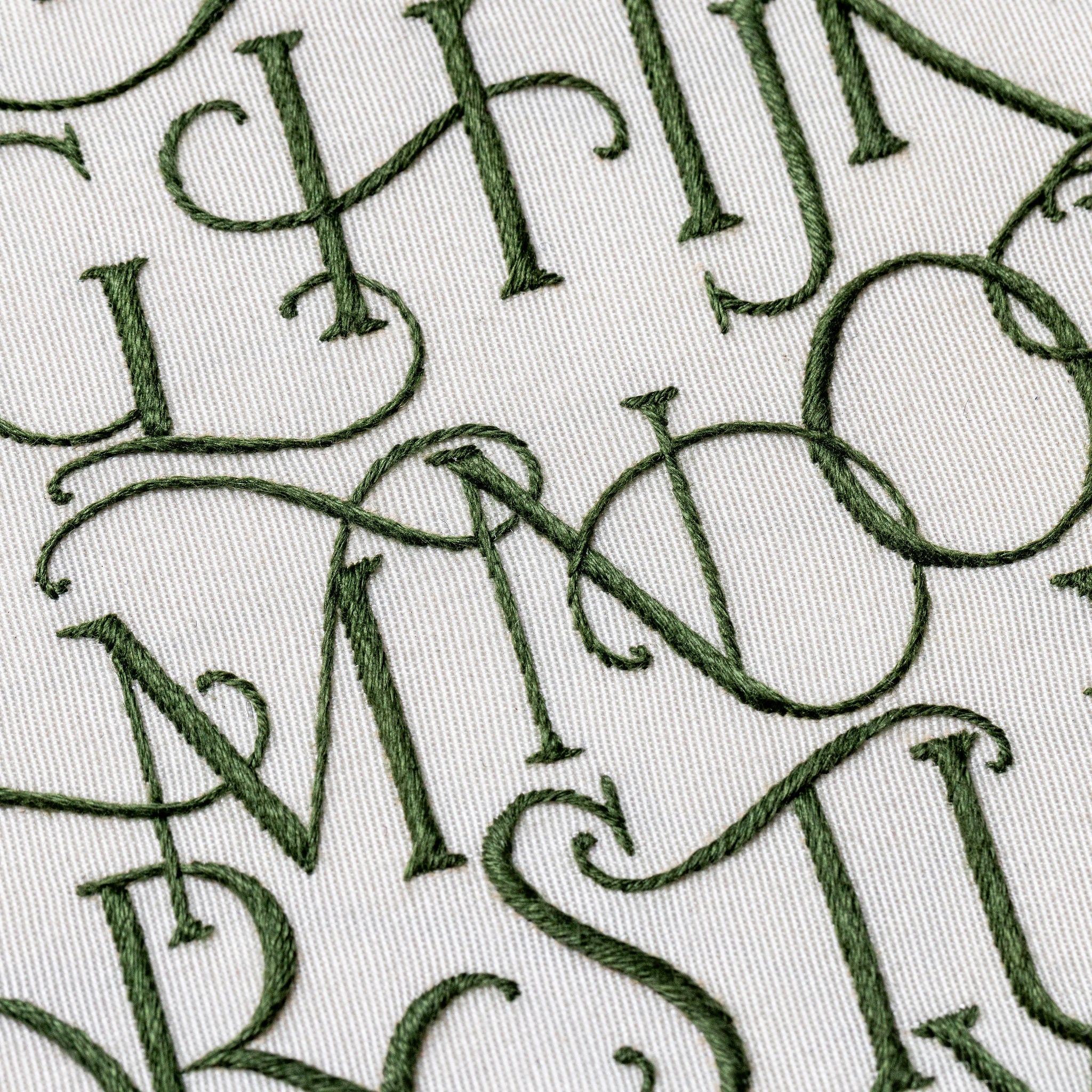 Hand and Lock School Hand Embroidery Course - Classical Monogramming 