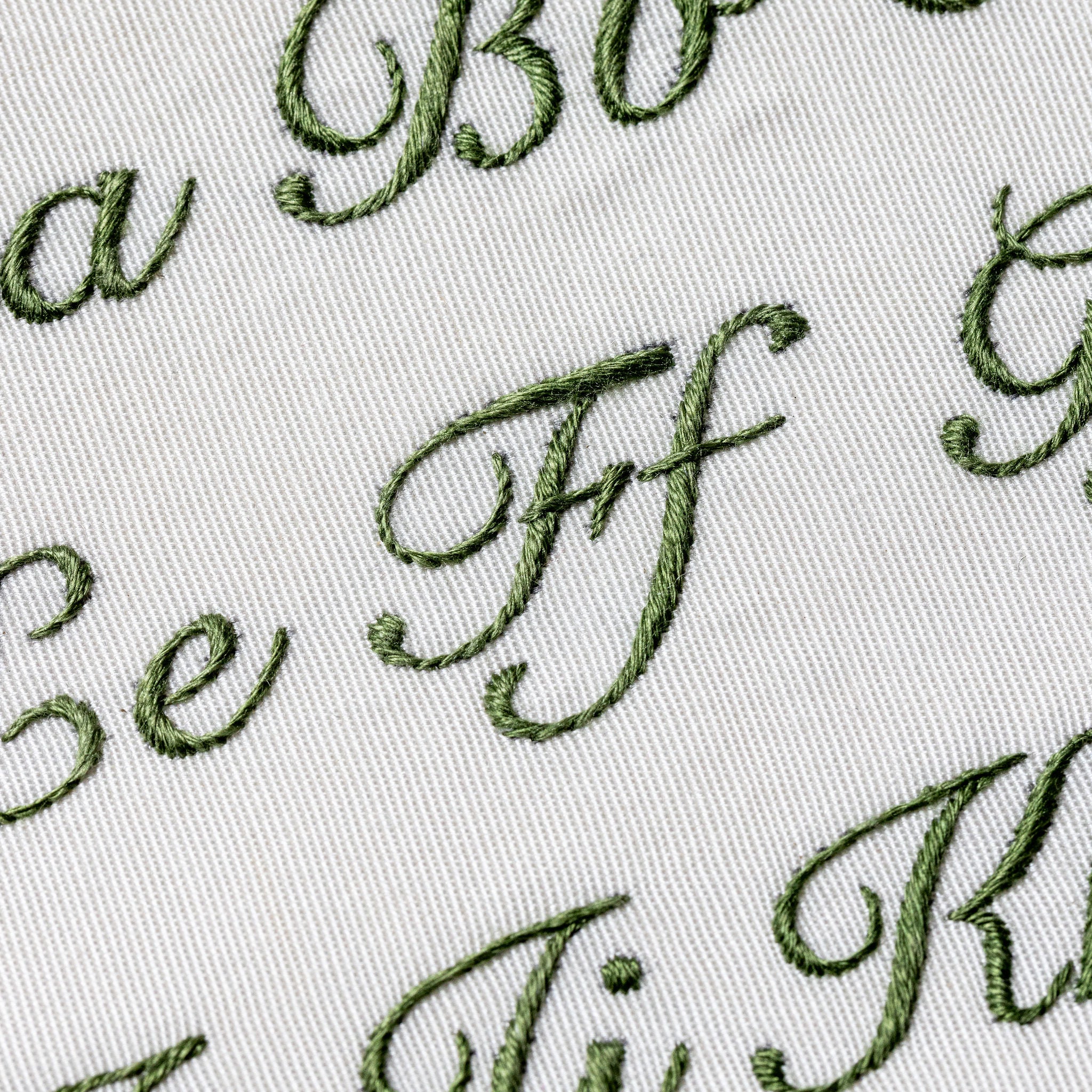 Hand and Lock School Hand Embroidery Course - Classical Monogramming 