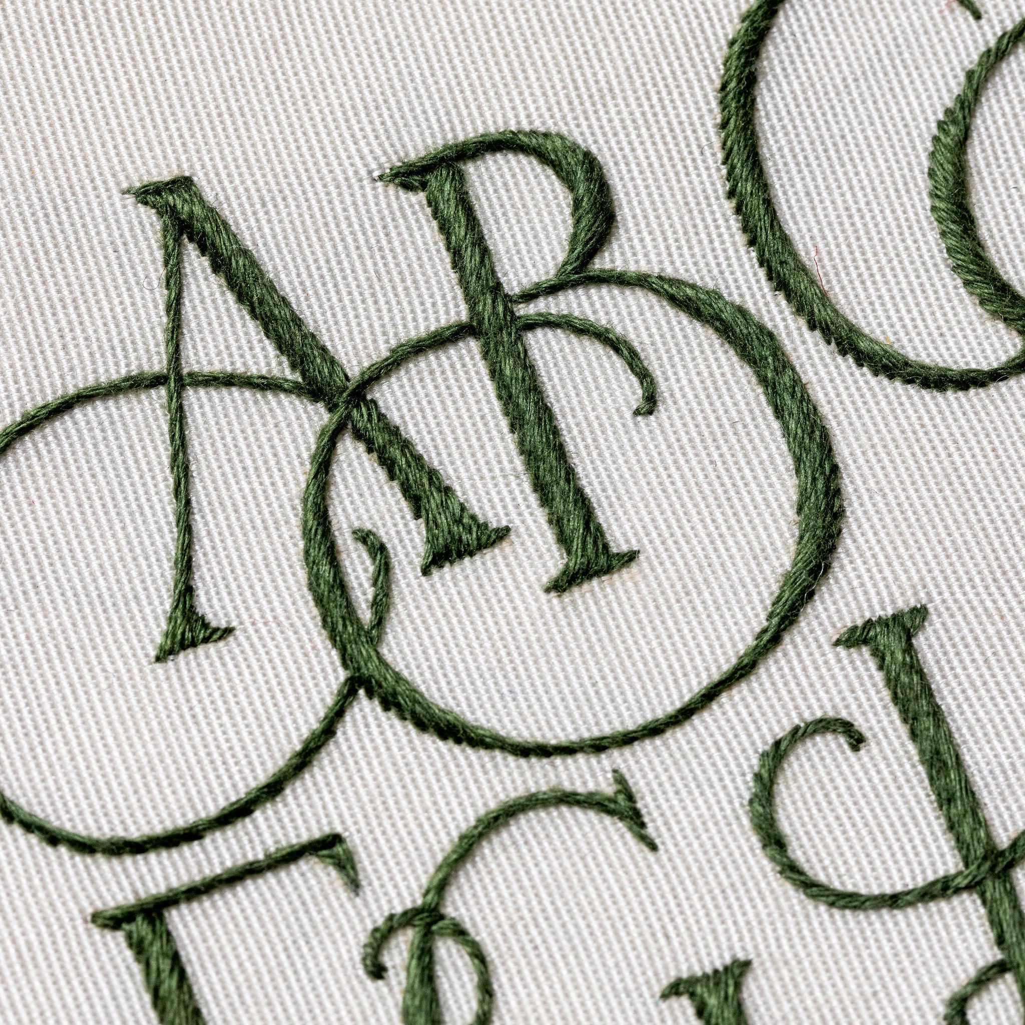Hand and Lock School Hand Embroidery Course - Classical Monogramming 