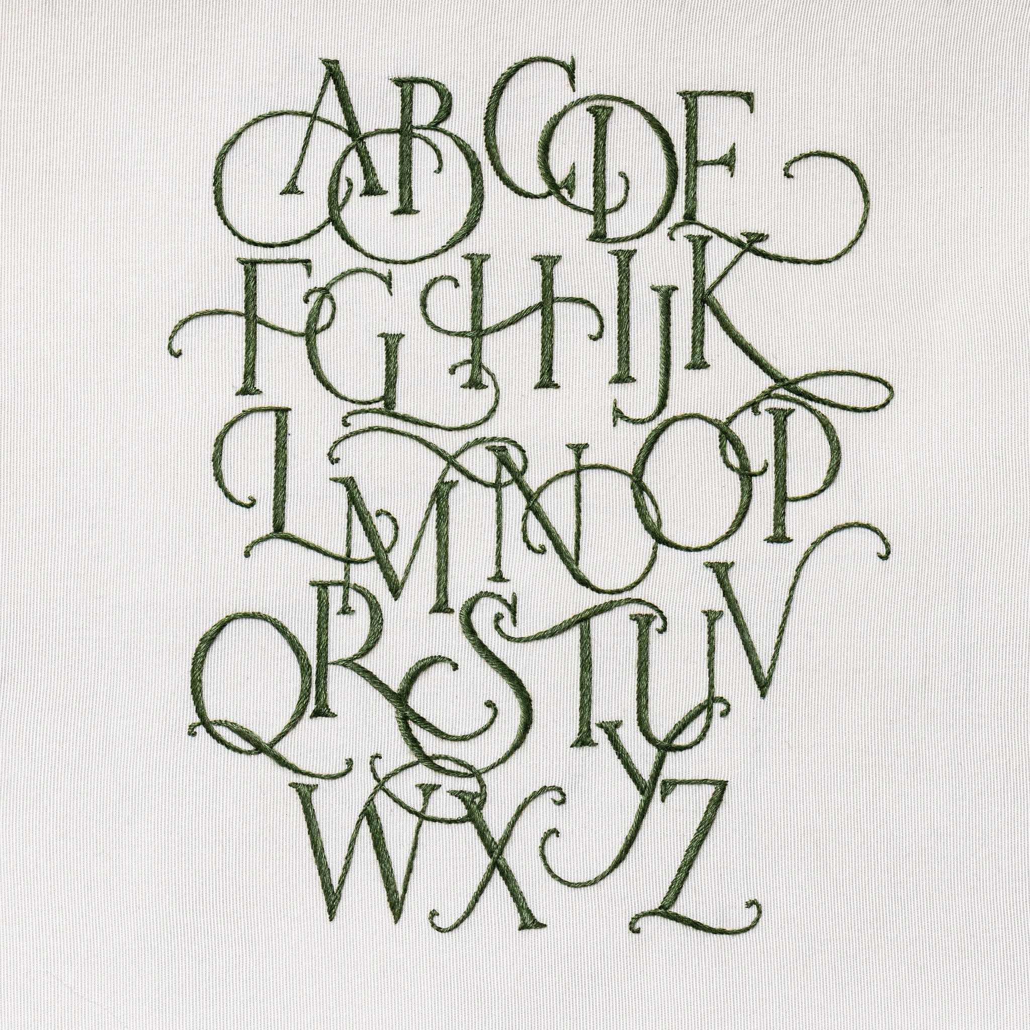 Hand and Lock School Hand Embroidery Course - Classical Monogramming 