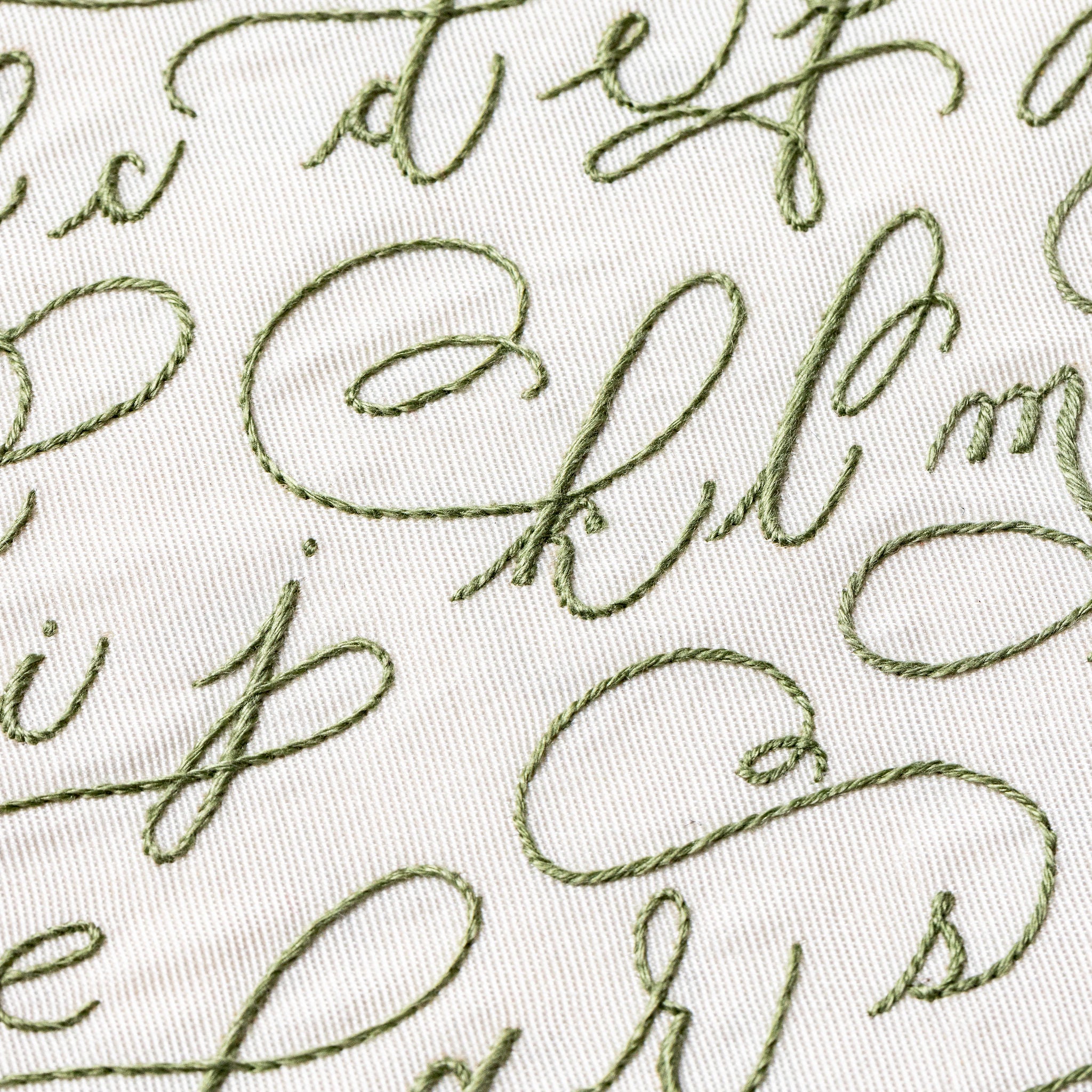 Hand and Lock School Hand Embroidery Course - Classical Monogramming 
