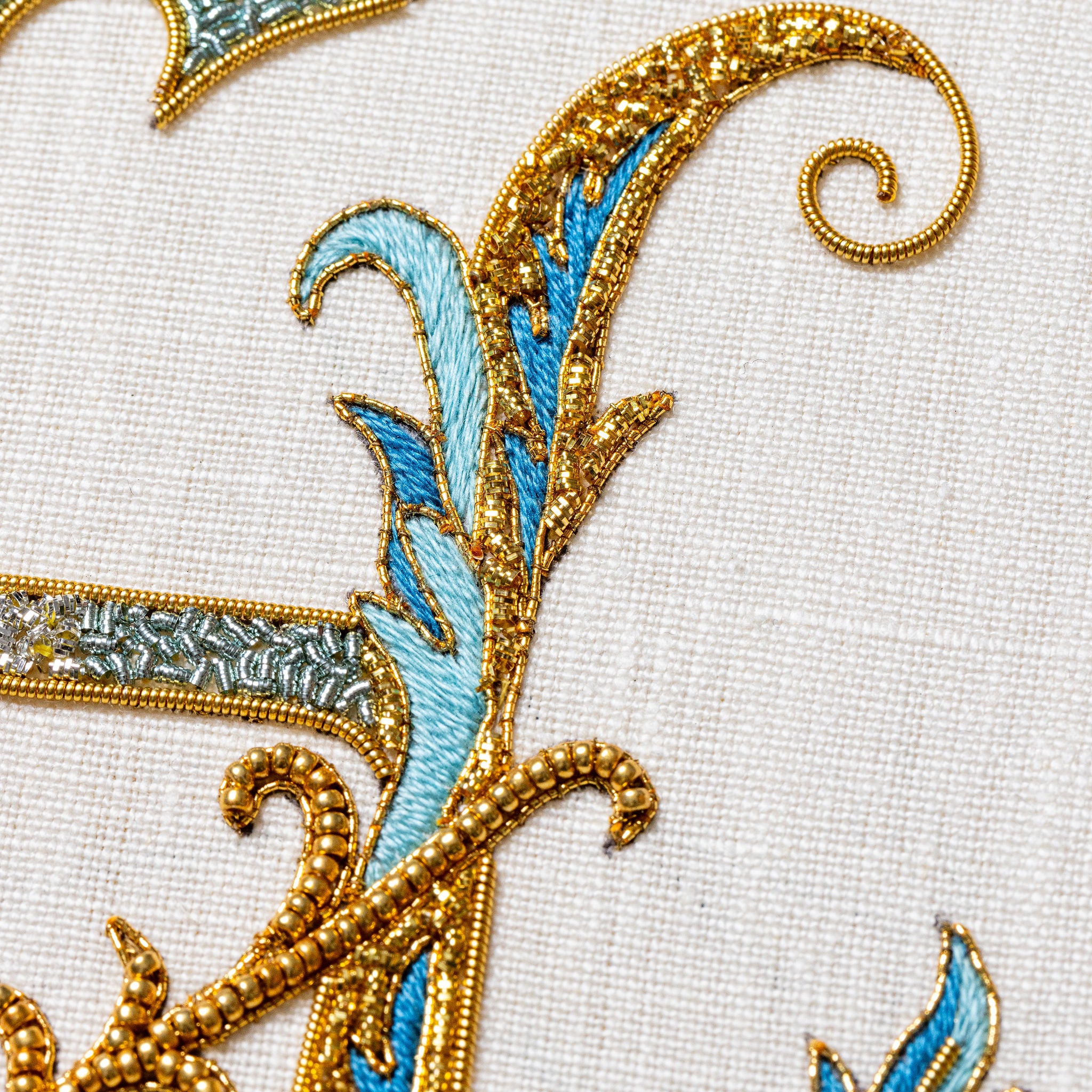 Hand and Lock School Hand Embroidery Course - Contemporary Monogramming 