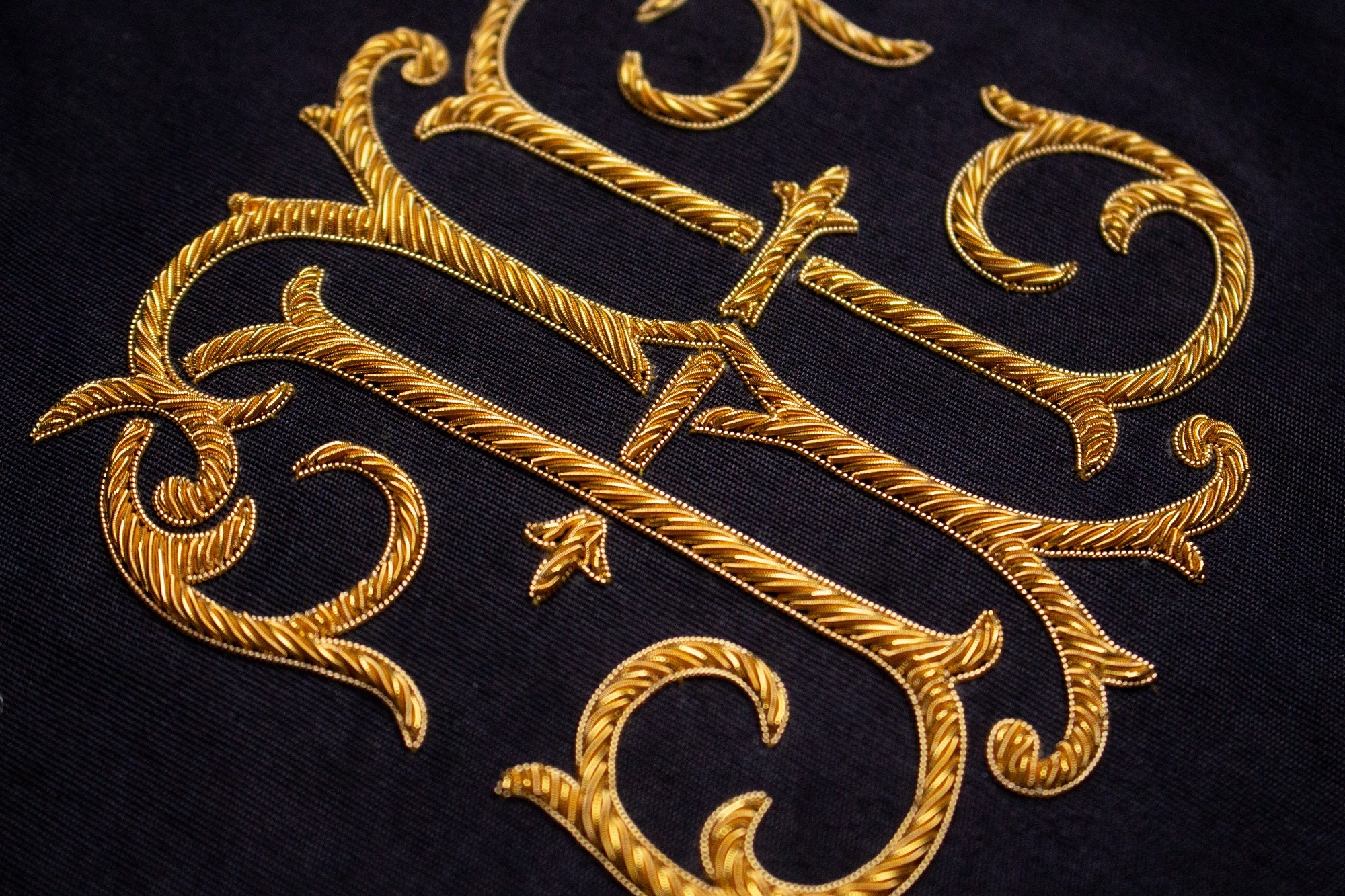Hand and Lock School Hand Embroidery Course - Goldwork Personalisation 