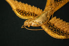 Hand and Lock School Hand Embroidery Course - Goldwork Swallow 