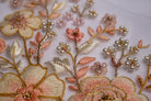 Hand and Lock School Hand Embroidery Course - Haute Couture Floral Embellishment 