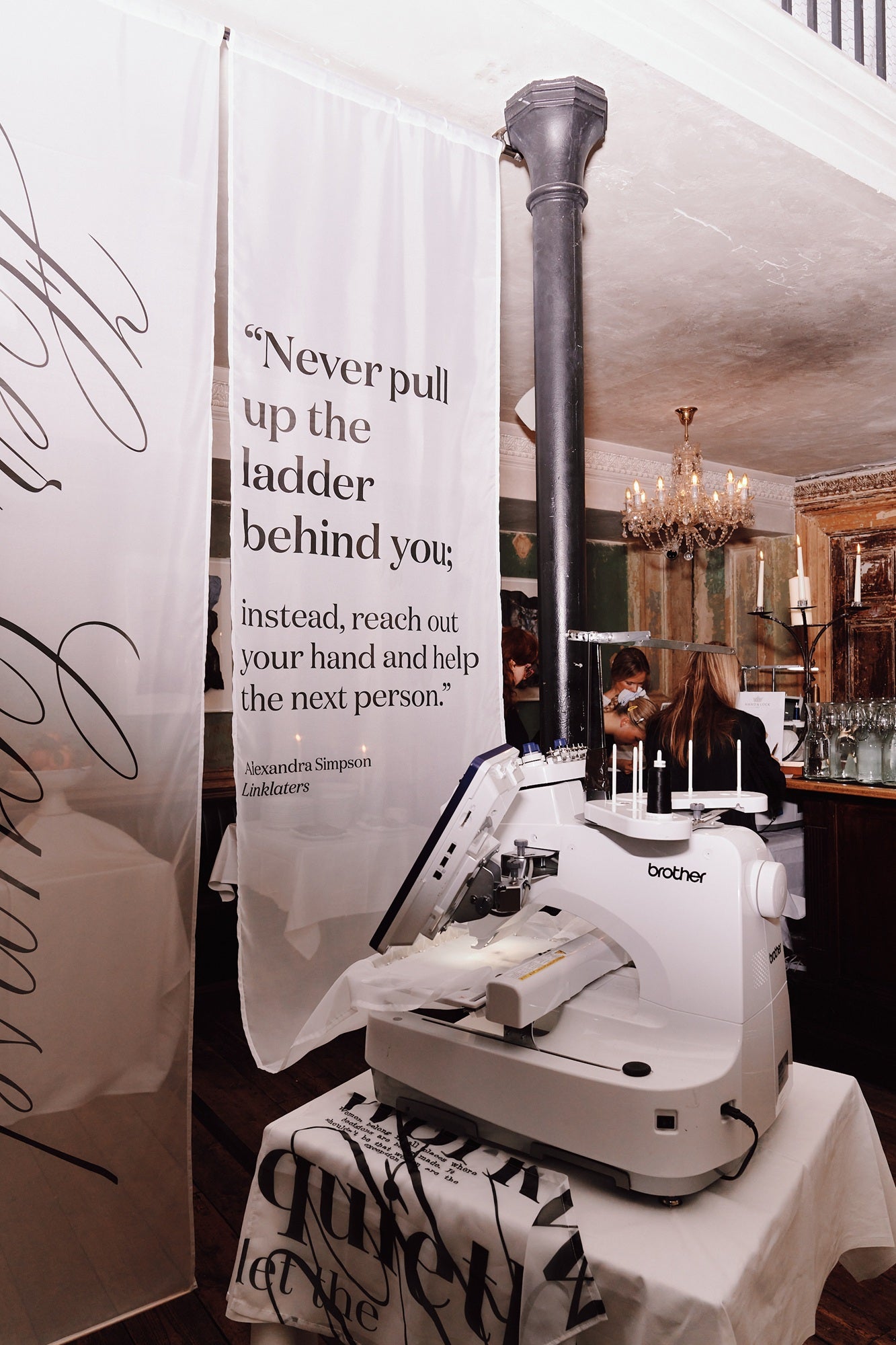 Her Counsel London Machine Embroidery Event