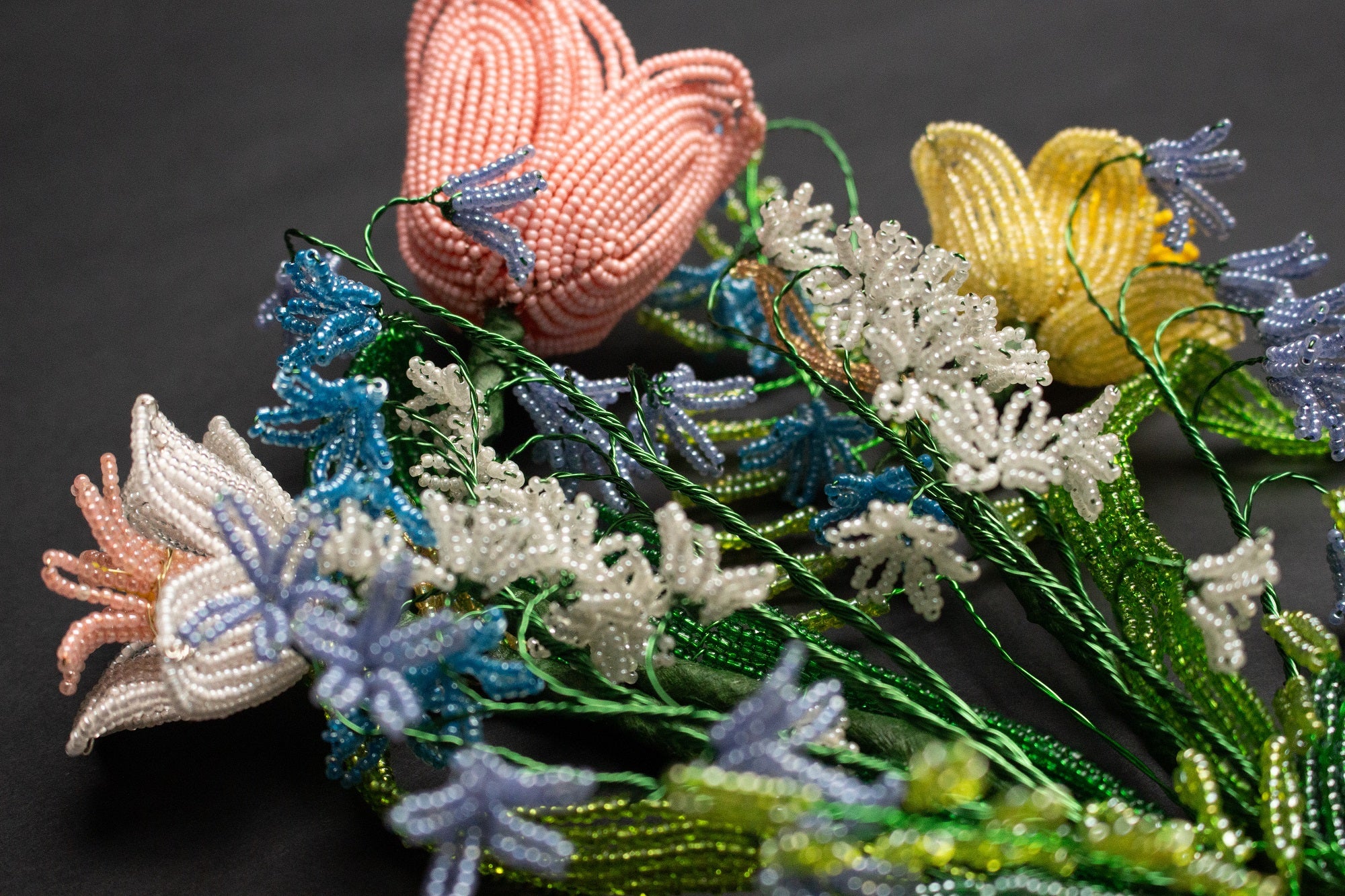 Holly Parr Guest Tutor Hand Beading Course 'Beaded Blooms'