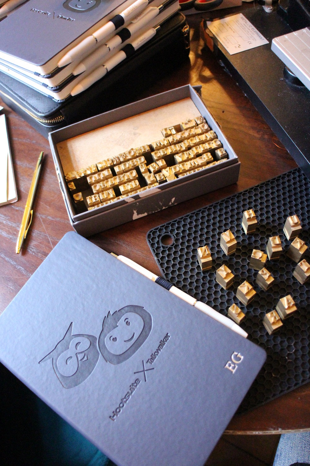 Hootsuite Bespoke Embossing Event