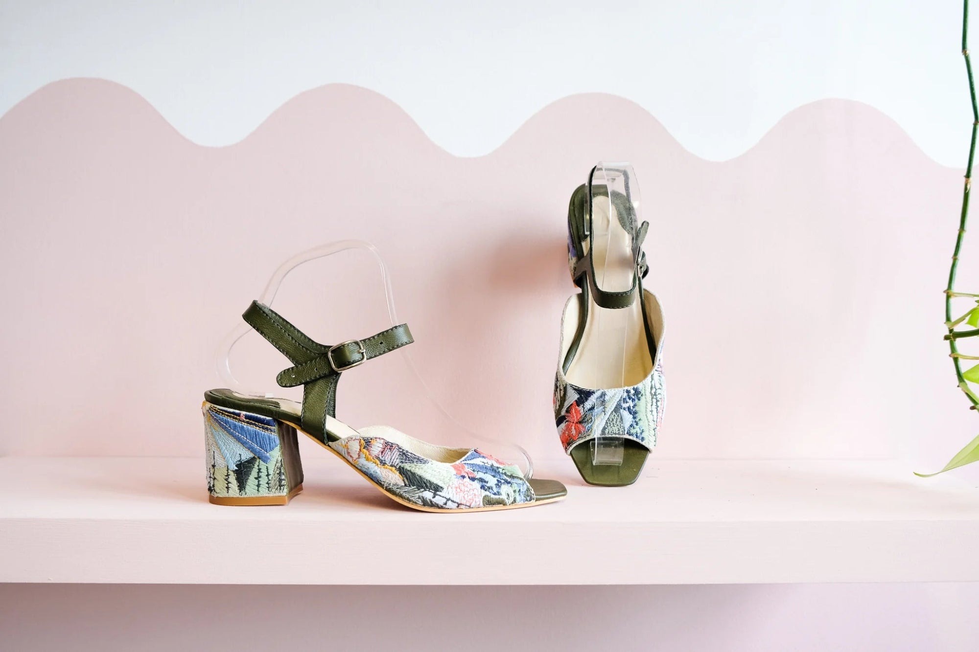 I Can Make Shoes Collaboration Bespoke Embroidered Shoes