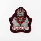 Intelligence Corps Beret Badge - Maroon/ Kings Crown