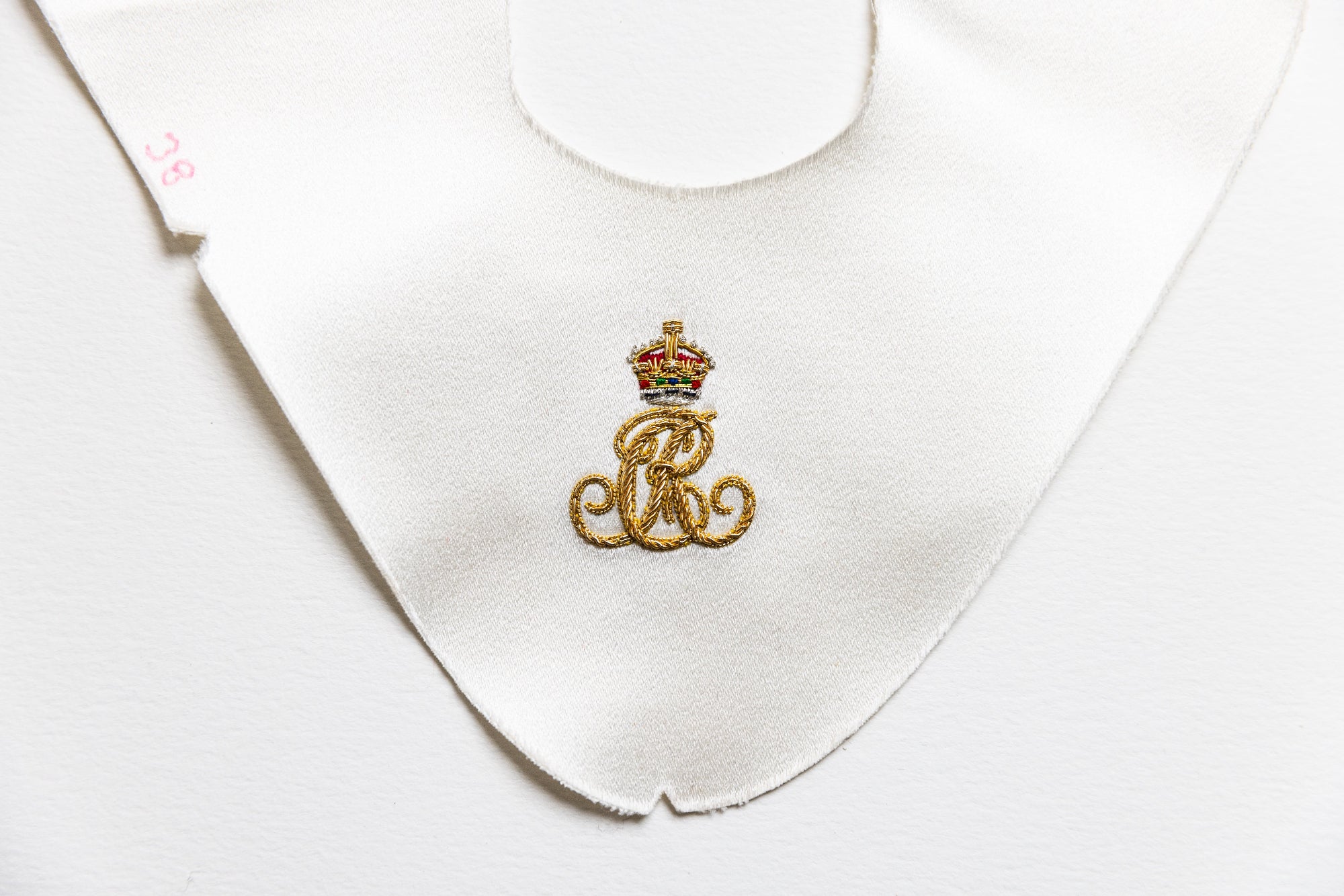 King Charles III's Coronation - Queen Camilla's Slipper - Bespoke Hand Embroidery