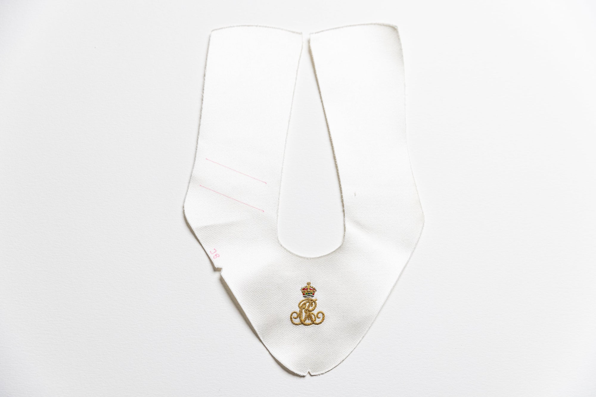 King Charles III's Coronation - Queen Camilla's Slipper - Bespoke Hand Embroidery
