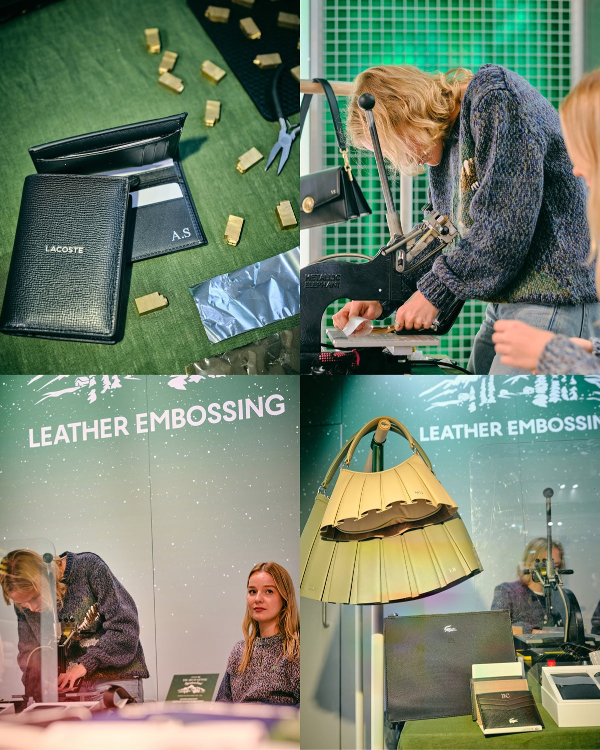 Lacoste Embossing Event