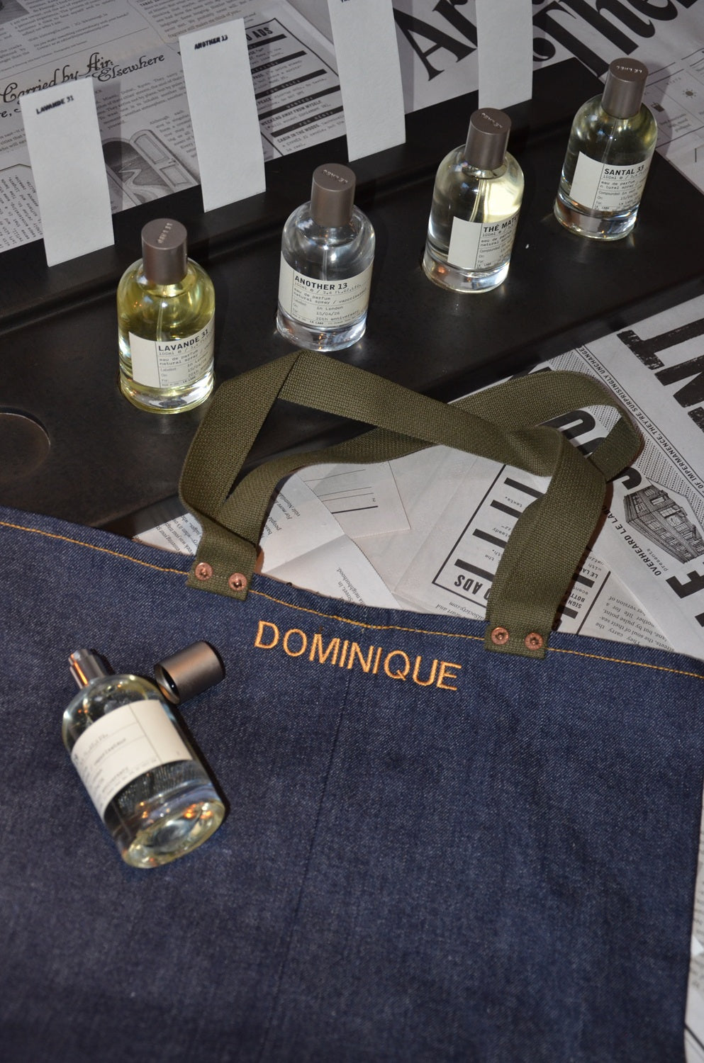 Le Labo Fragrances Bespoke Embroidery Monogramming Event