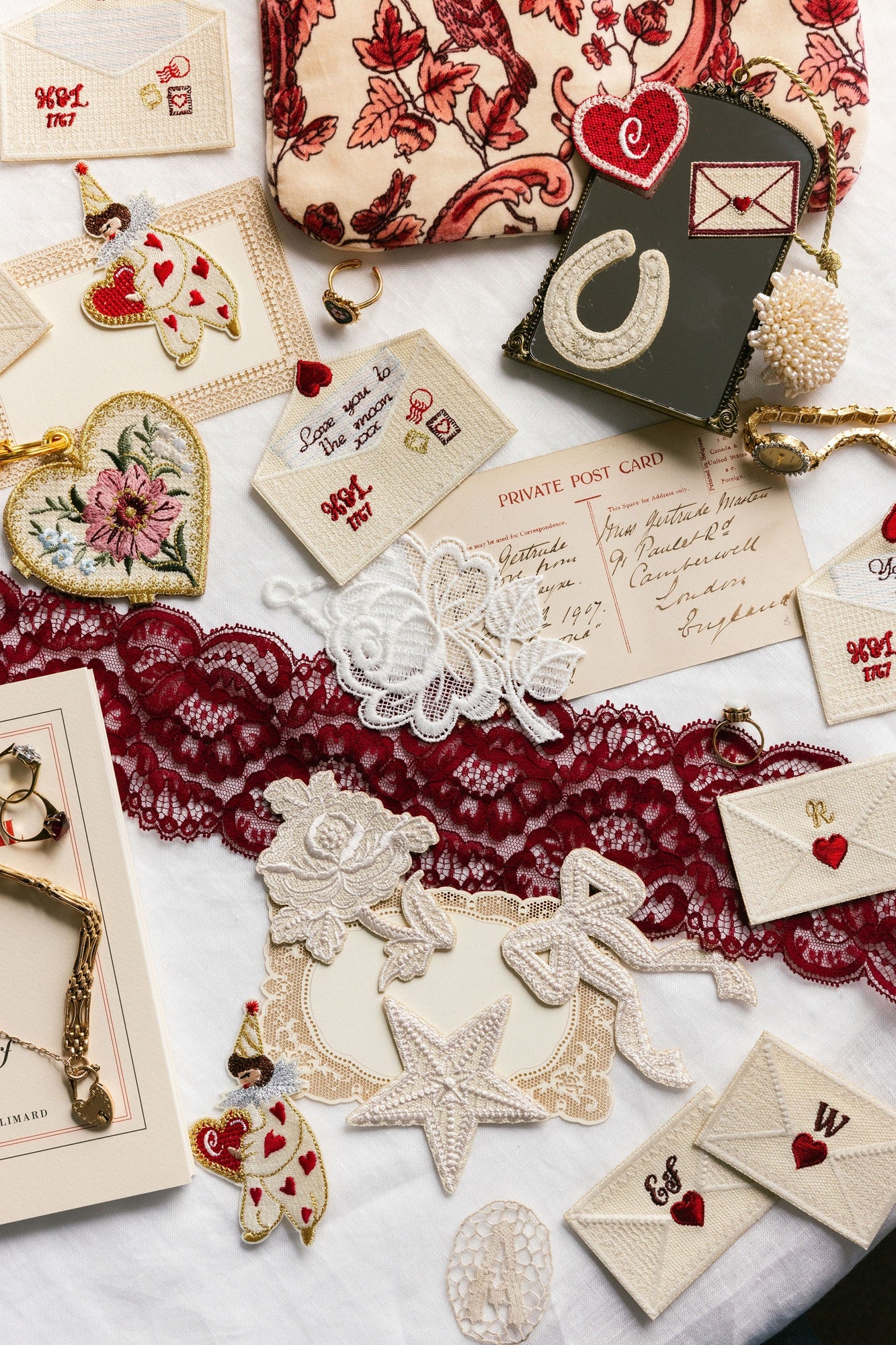 Love Letters - Valentines Collection 2026 Embroidered Patches