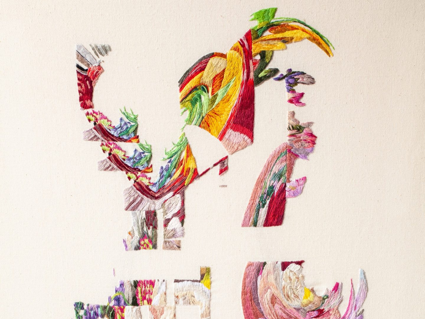 Lucy Newman - 1st Place Textile Art Open- The Prize 2022