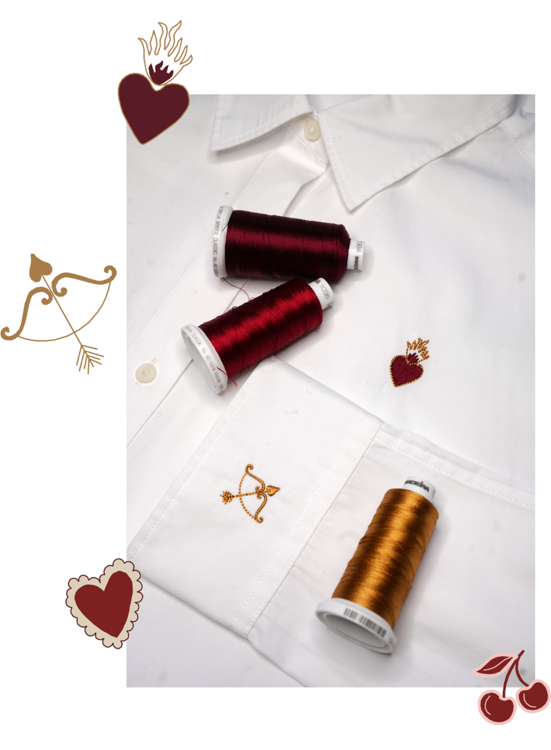Machine Embroidery Motifs for Events - Lovers Collection