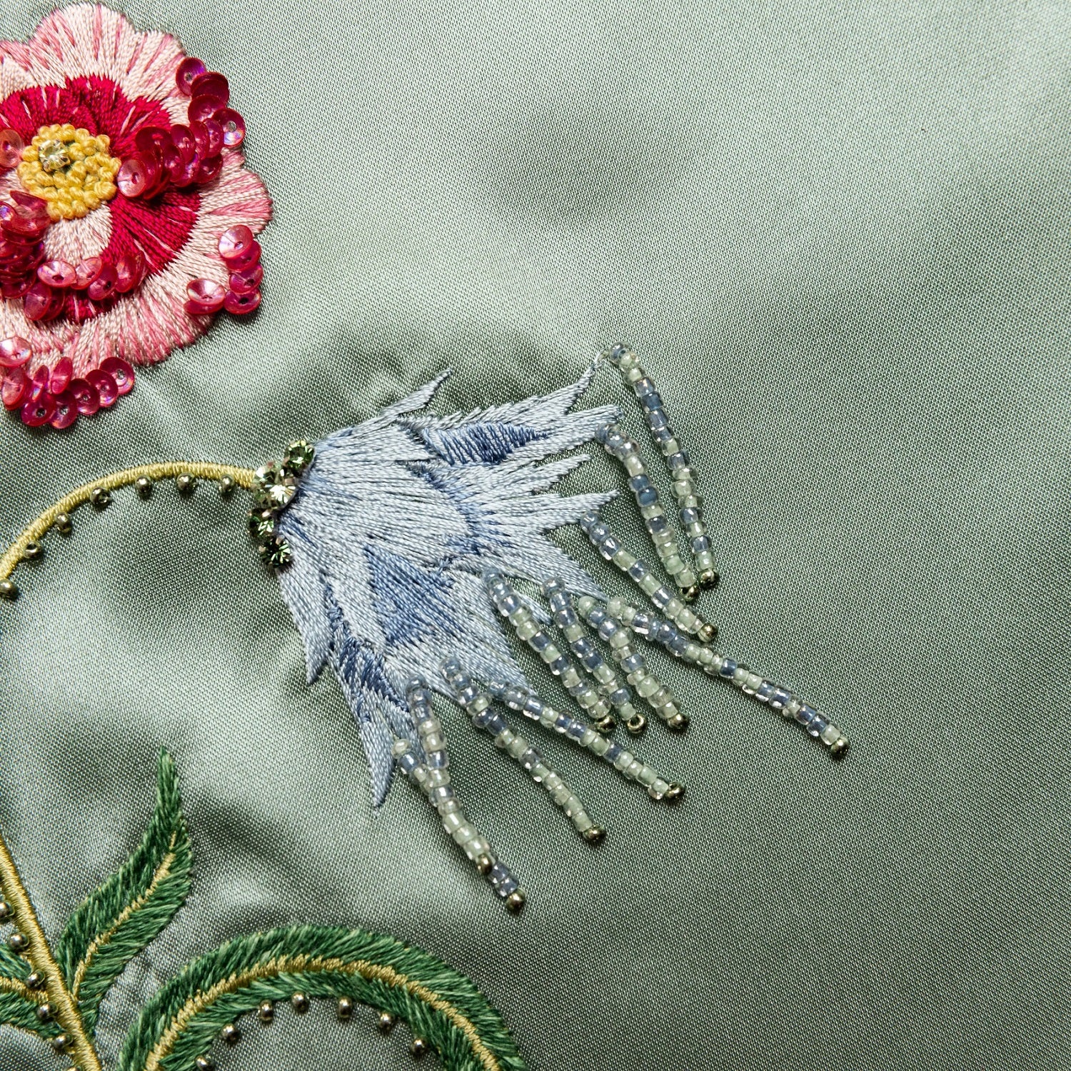 Marie Antoinette Goldwork Embroidery Kit - Fringe Detail