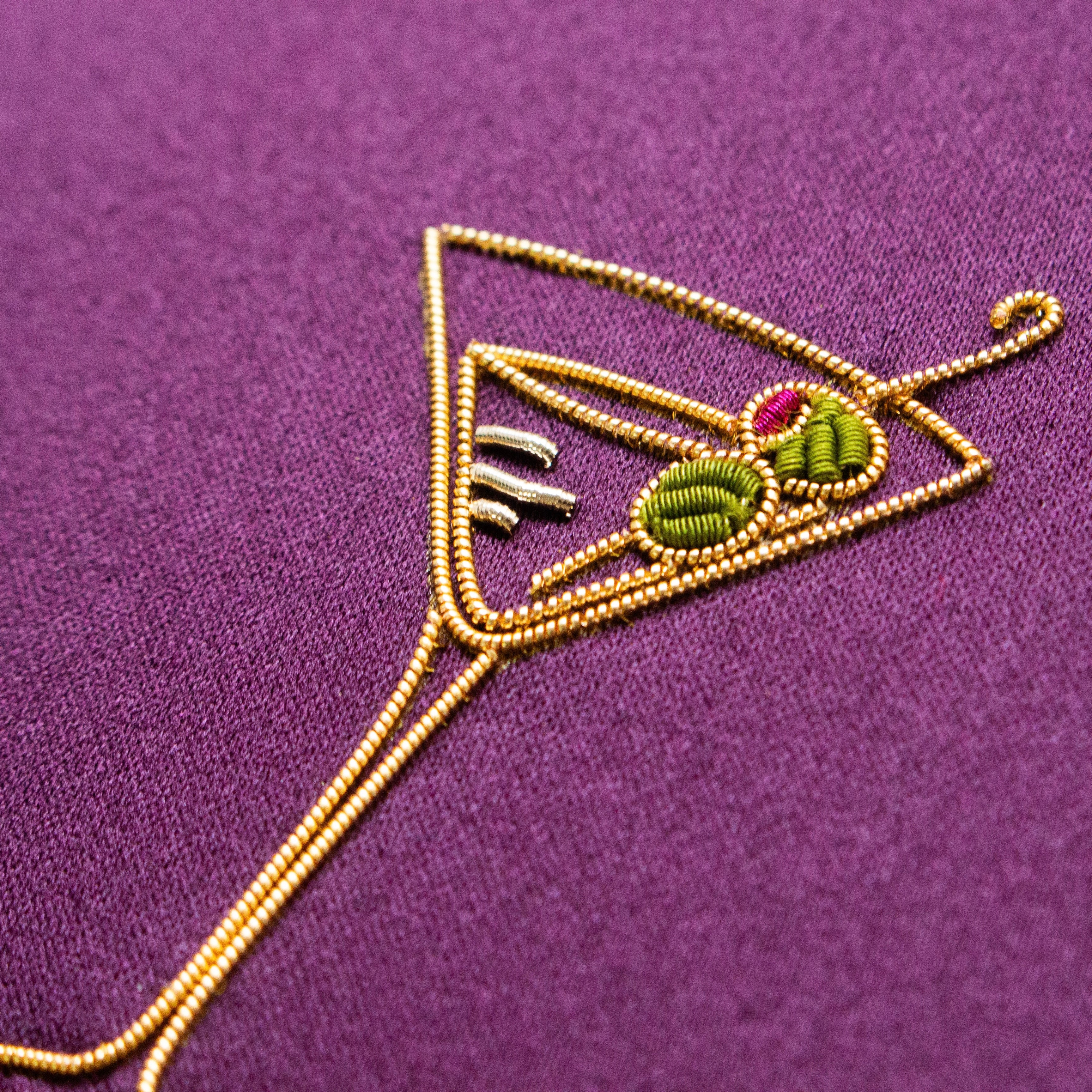 Hand & Lock School: Martini Goldwork Embroidery Taster Course