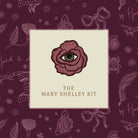 Mary Shelley Embroidery Kit Holding Image 