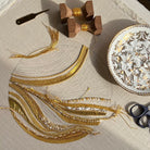 Michelle Agnew Guest Tutor Illustration Course - Impressionist Goldwork 