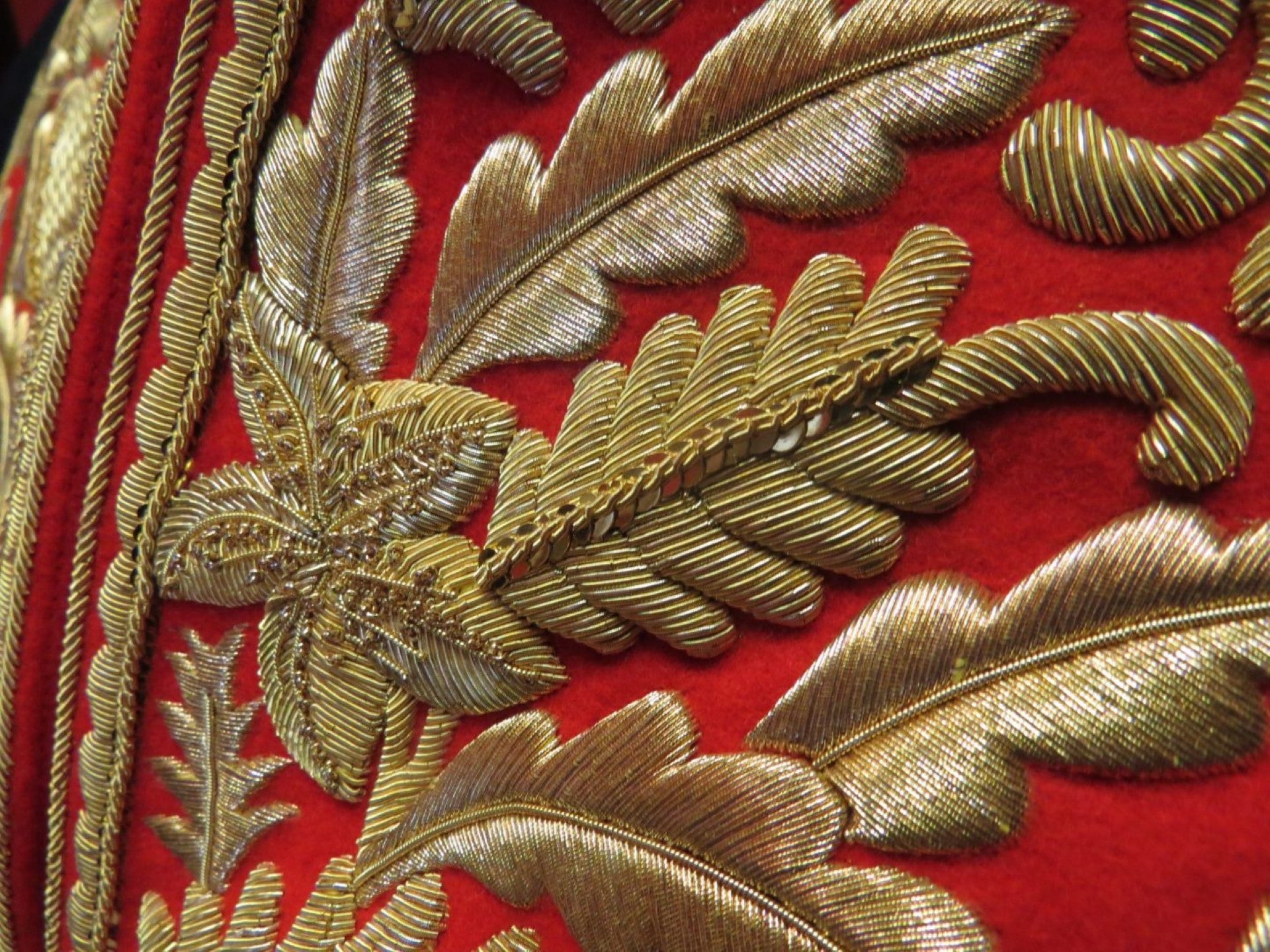 Military Goldwork Embroidery