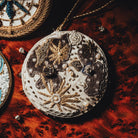 Moon Hand Embroidered Hanging Decoration 