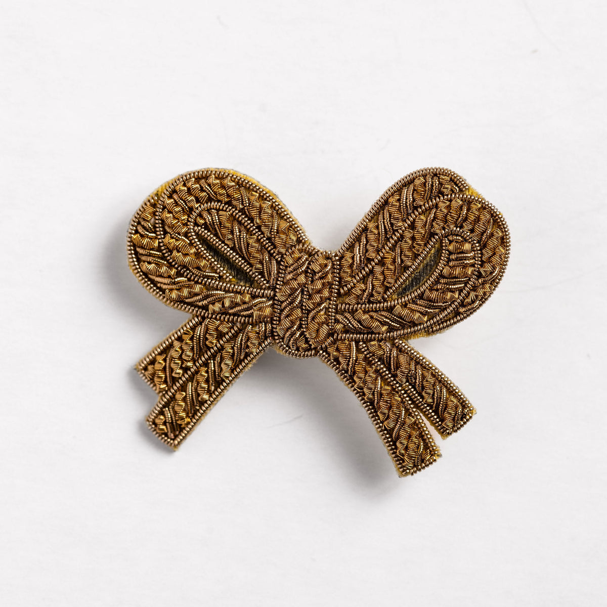 Nautical Knot Hand Embroidered Brooch 