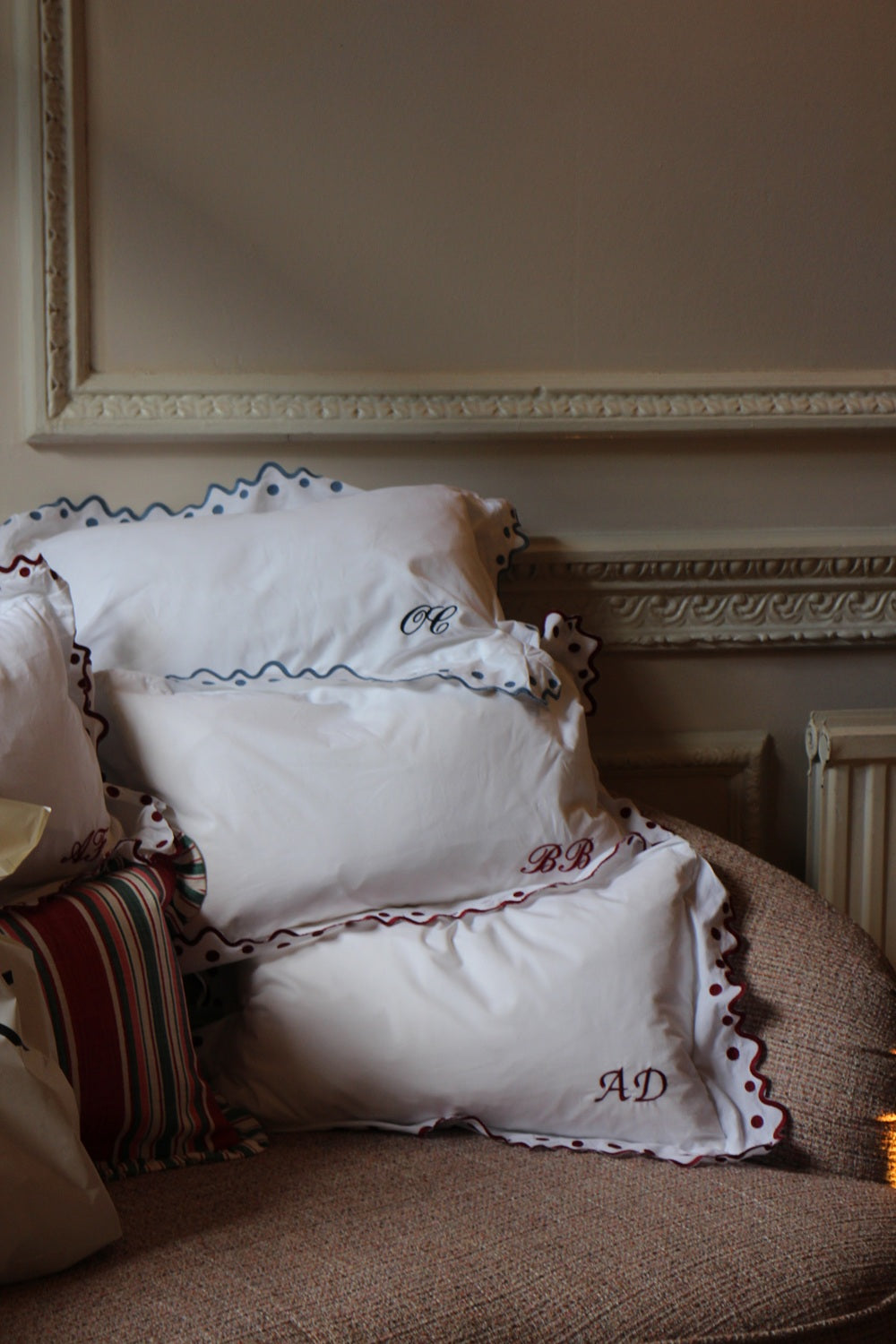 Next X Nina Campbell Bespoke Machine Embroidery Event