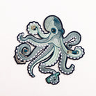 Octopus Embroidered Patch 