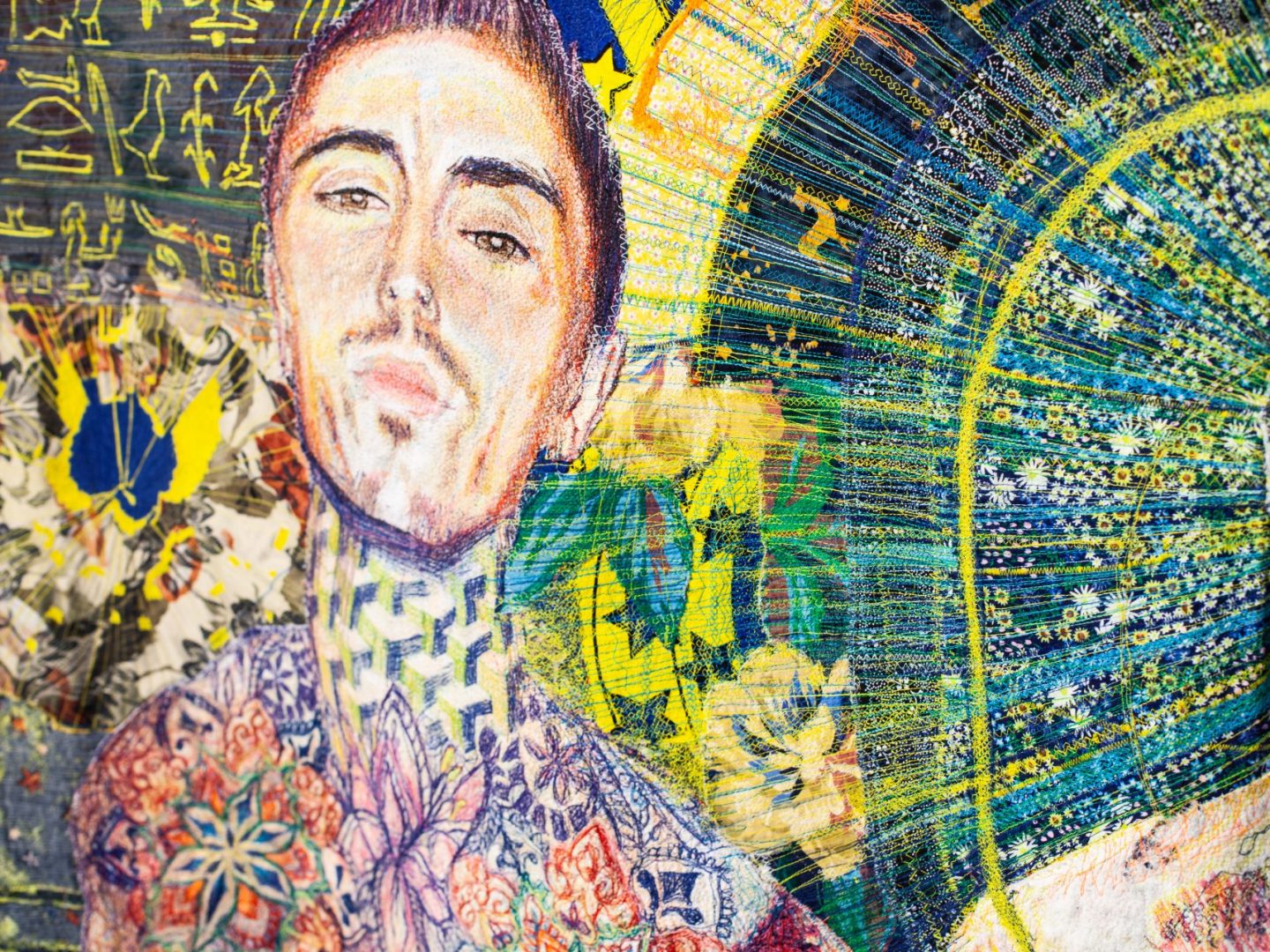 Oliver Bliss - 2nd Place Textile Art Open- The Prize 2022