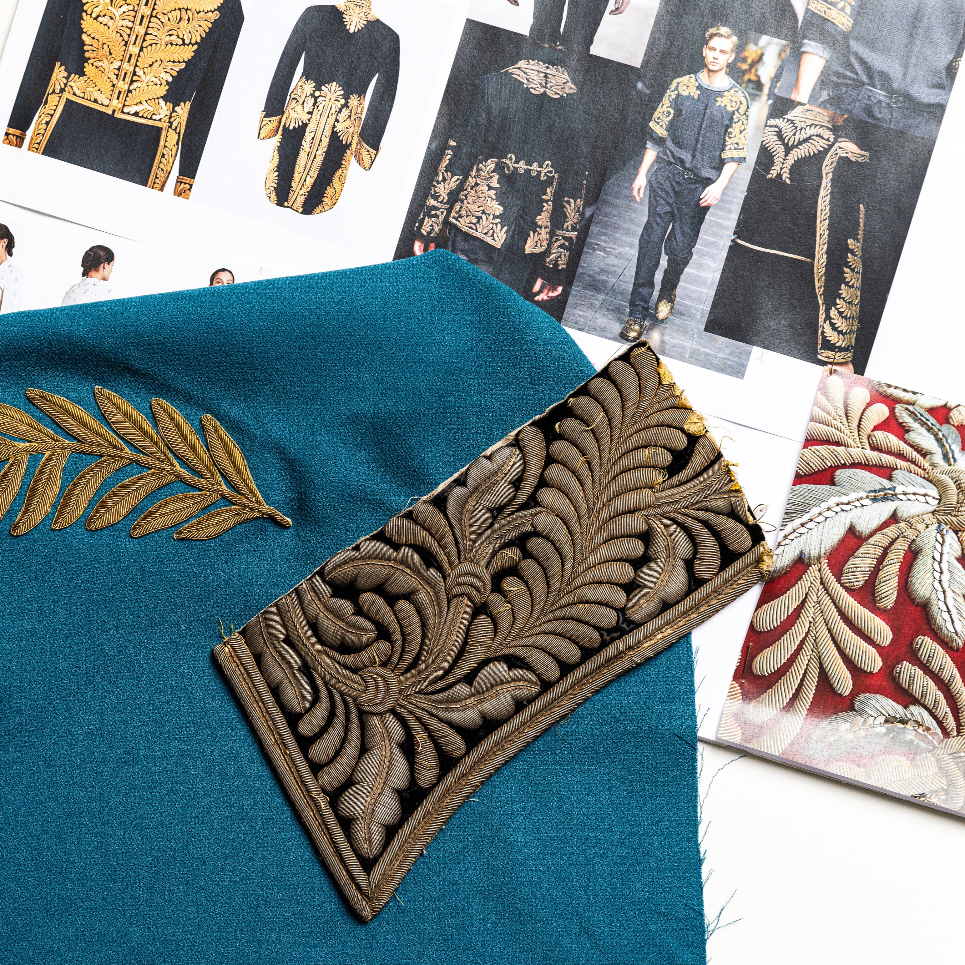 Penny Mordaunt Bespoke Embroidery Mood board