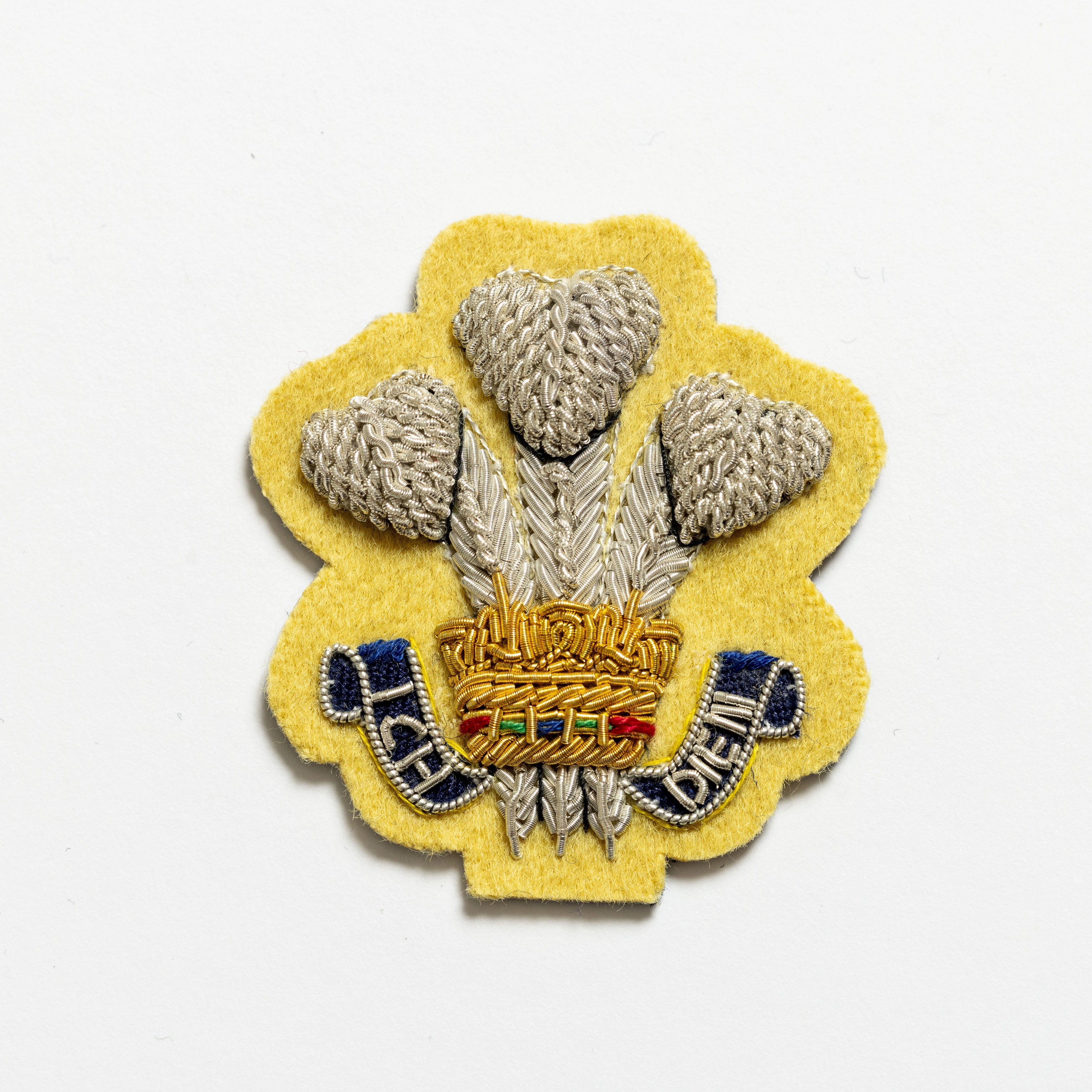 ROYAL SCOTS DRAGOON GUARDS ARM BADGE ON DARK NAVY (4334330937416)