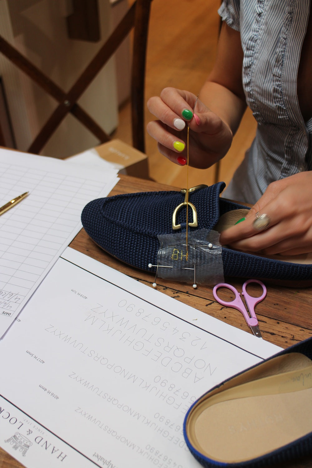 Rothys x Liberty Bespoke Embroidery Event