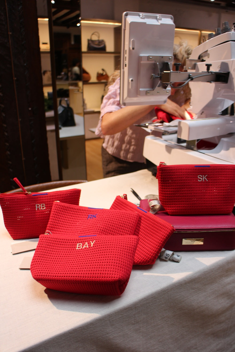 Rothys x Liberty Bespoke Embroidery Event