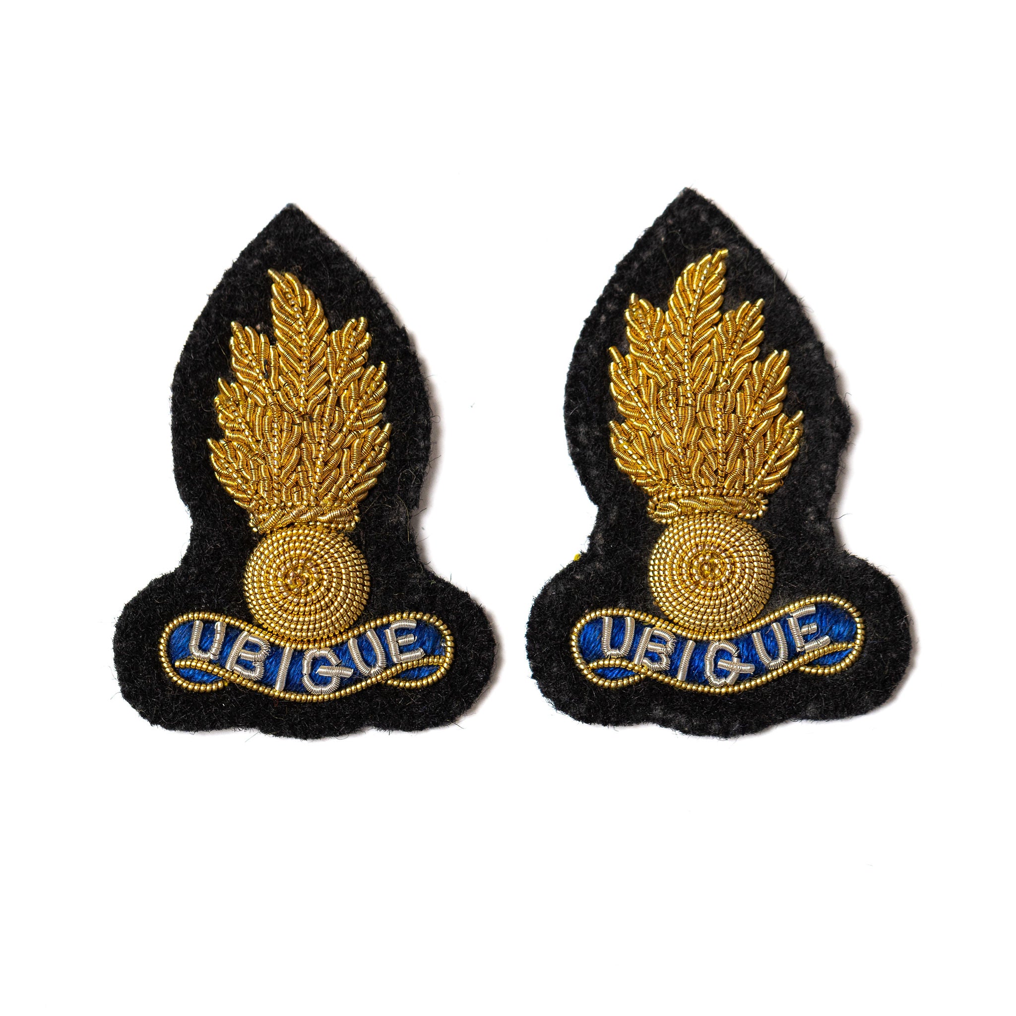 Royal Engineers Sergeant Mess Collar Badges